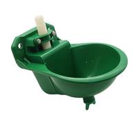 Automatic Horse Waterer Livestock Water Bowl Float Valves Touch Switching Large Capacity For Cattle Cow Sheep Donkey Farm Animal Drinking Bowl With Drain Hole