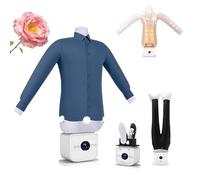 Automatic Hot Air Dryer & Iron, Adjustable Time & Temperature, Quick Wrinkle Remover for Clothing - Efficient Solution for Shirts, Pants, Shoes & Skirts