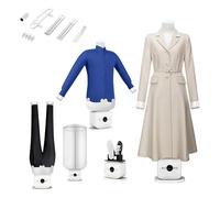 Automatic Hot Air Dryer & Iron, Steam Wrinkle Remover for Shirts & Pants, Gentle on Fabrics, 360° Drying, Touch-Free Operation, Efficient Ironing Solution