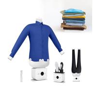 Automatic Hot Air Dryer & Iron,Touched Ironing Machine,Clothes Dryer And Hands Free Wrinkle Remover,109 Pores Inflatable Shirt Ironing Machine,8 Minutes Quick Ironed Dry,Time & Temperature Adjustable