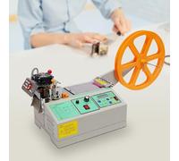 Automatic Hot & Cold Ribbon Cutter Machine 440W 110 Pcs/Min for Textile Webbing Zipper Cutting Adjustable Temperature