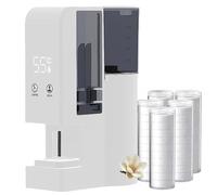 Automatic Hot Towel Dispenser, One-Touch Heated Machine with Intelligent Temperature Control, 5s Fast Heating, Includes 100 Compressed Towels for Spa, Salon, Barber, Home Use