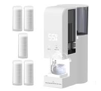 Automatic Hot Towel Warmer Dispenser - Smart Compressed Towel Warmer with 100 Towels & Temperature Control, 5-Second Fast Heating for Spa, Salon & Home