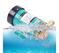 Automatic Hot Water Booster Pump Household Pressure Shower Home Cast Iron Booster Hot Water Pressure Pump Kits for Boost Pressure circulate hot Water Increase Oxygen for Pond Fish Tank 120W 25L/min