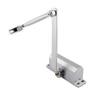 Automatic Hydraulic Adjustable Metal Door Closer Slowly Closes and Closes Door, Deal for Door with Automatic Closure for Commercial/Residential Use, Control up to 25-45 kg