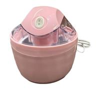 Automatic Ice Cream Maker, Pink 16.9 fl oz / 500 mL Mini Soft Serve Machine, 5.6 x 6.5 in / 14.3 x 16.5 cm, UL GS S-JET 3C Certified Electric Personal Frozen Dessert Maker for DIY Treats