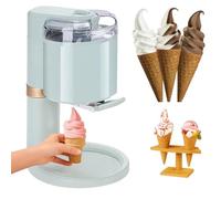 Automatic Ice Cream Maker with Food-Grade Bowl, 1000ml Capacity for DIY Desserts at Home, Kitchen, Bar, Cafe