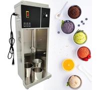 Automatic Ice Cream Mixer Machine, Yogurt Milkshake Blending Machine, Slushie Machine for Restaurant Kitchen, 3200r/min, 3 Hand Cups