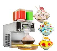 Automatic Ice Maker with Stepless Speed Control, High Efficiency 120Kg/24H, Ideal for Home, Food Truck, Restaurant, and Milktea Shop