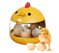 Automatic Incubator for Chicken Eggs, Automatic Incubator for Duck Eggs with Temperature Control, Intelligent Portable Schier with Automatic Control for Poultry, Ducks, Quails, Reptiles