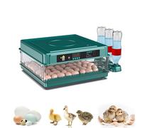 Automatic Incubator for Hatching Eggs, Poultry Hatching Machine with Egg Candler and Automatic Water Refill, for Chickens, Ducks, and Geese