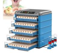Automatic Incubator, Poultry Hatcher with Egg Turning, Water Addition, Temperature Control, 176 Eggs for Home or Hatchery