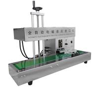 Automatic Induction Sealing Machine, Portable Electromagnetic Induction Aluminum Foil Sealer, Adjustable Power and Time for Plastic and Glass Bottle Caps