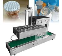 Automatic Induction Sealing Machine, Portable Electromagnetic Induction Aluminum Foil Sealer, Power Time Adjustable for Plastic Glass Bottle Caps