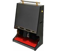 Automatic Induction Shoe Polisher, Automatic Shoes Polishing Machine Shoes Cleaning Brush Kit Multi Brush Polisher Suitable,Vertical Buffer Polisher Portable,B2