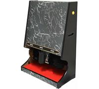 Automatic Induction Shoe Polisher, Automatic Shoes Polishing Machine Shoes Cleaning Brush Kit Multi Brush Polisher Suitable,Vertical Buffer Polisher Portable,B2