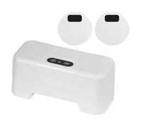 Automatic Induction Toilet Flusher External Toilet Flushing Button ABS Flusher for Easy Installation & Water Saving Public Restroom Flusher