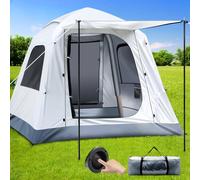 Automatic Inflatable Camping Tent，Easy Set up 3-4 Person Glamping Outdoor Air Blow Up Tents, Quick Setup Air Tent with a Built-in air Pump,Waterproof Inflatable House Tent for Adults