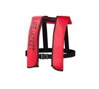 Automatic Inflatable Float Jacket with Blet and Whistle, Low Profile Float Jacket for Fishing Boating Kayaking, Adult Size 16+ 80lbs+(A,Automatic Inflating)