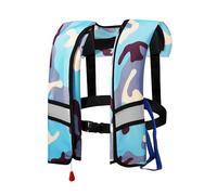 Automatic Inflatable Life Jacket For Adults 150N Large Buoyancy Boat Fishing Portable Folding Vest Set Water Safety Equipment(I)