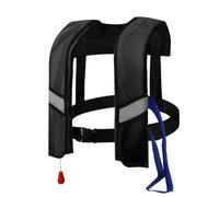 Automatic Inflatable Life Jacket For Adults 150N Large Buoyancy Boat Fishing Portable Folding Vest Set Water Safety Equipment(H)