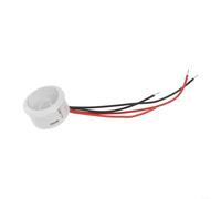 Automatic Infrared Sensor Light Switch with Human Body Detection for Energy Saving Lighting Control Compatible with AC and DC Power for Indoor Outdoor Use (DC12-24V)