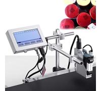 Automatic Inkjet Coding Machine for Production Line, Intelligent Variable Data Printer for Date, Logo, Barcode, and Image Printing