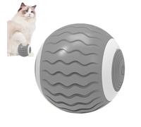 Automatic Interactive Cat Ball - Self-rolling Silicone Toy, Electric Motion Company Ball | Rechargeable 360 Degree 360 Degree Smart Toy for Indoor Feline Play