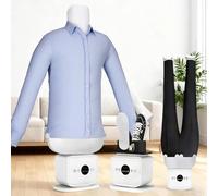 Automatic Ironing and Drying System, Hands-Free Inflatable Steam Closet with Adjustable Heat and Timer for Clothing and Shoes