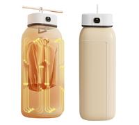 Automatic Ironing Machine, 600W Portable Clothes Dryer Energy, Timer UV Sterilization Indoor with Cover Fast Drying, for Light Clothes Underwear