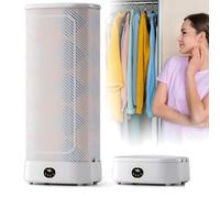 Automatic Ironing Machine Automatic Upright Steam Iron, Portable Cloth Dryer And Steamer, Portable Clothes Drying Rack With Remote Control, Foldable Hanging Garment Steamer For Clothes And Fabrics