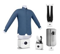 Automatic Ironing Machine Foldable Steam Iron for All Fabric Types, Inflatable Shirt and Shoe Care, 109 Pores for Efficient Steam Distribution