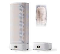 Automatic Ironing Machine for Home With Steam Closet Function, Self Ironing Machine for Clothes, Vertical Garment Steamer, Foldable Dryer Rack, Smart Timer Care System