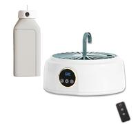 Automatic Ironing Machine, Portable Clothes Dryer, Steamer & Dryer, Vertical Steam, for Home, Travel, Apartment(White)