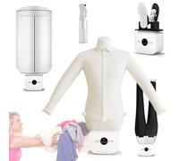 Automatic Ironing Machine, portable Inflatable Humanoid Ironing Tool, 8 Minutes Quick Ironed Dry, 360° Without Blind Spots Drying, Hands-Fr-ee Ironing Equipment for Shirts/Shoes/Pants/Skirts(B)