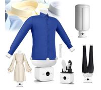 Automatic Ironing Machine, Portable Touch Type, Adjustable Time & Temperature, Quick 8-Minute Dry, Built-in Aromatherapy Tank for Shirts, Pants, Skirts, Shoes