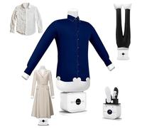 Automatic Ironing Machine with Adjustable Time & Temperature, Quick Dry Function, Built-In Aromatherapy Tank for Home and Office Use