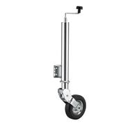 Automatic Jockey Stand Wheel Ø 200x60.5 mm 453 kg 275 mm Trailer Nose Wheel Foldable for Cars