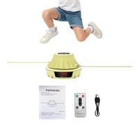 Automatic Jump Rope Machine, Smart Rechargeable Skipping Trainer, Interactive Fitness Equipment, Portable Electric Rope Skipper, Multi-Speed Training Tool for Kids, Adults, Families, Home, Office, Gym