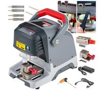 Automatic Key Cutting Machine, Key Copy Machine, App Control + Bluetooth + Multi-Language+ Support Online Update, Standard 2 Clamps M1 and M2(Support Cut Sided, Track, and Tibbe Keys)