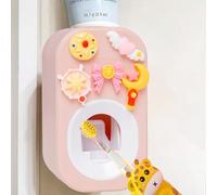 Automatic Kid Toothpaste Dispenser for Shower,Toothpaste Squeezer for Kids & Family, is Wall Mounted Bathroom Decor by Mr. Thumbs (1pc,Fairy Girl)