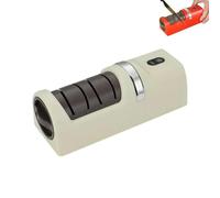 Automatic Kitchen Knife Sharpener, Electric Knife Sharpener for Kitchen, 3-Stage Electric Knife Sharpener for Quick Sharpening & Polishing (White)