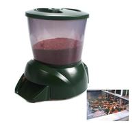 Automatic Koi Fish Feeder - High Capacity 4.5L Battery Powered Timer Feeder for Outdoor Ponds, Ideal for Vacations