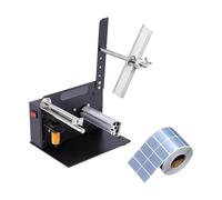 Automatic Label Dispenser and Separator for Stickers and Labels - Peeling Width 5-110mm, 180mm Rewind Diameter, Ideal for Logistic Applications
