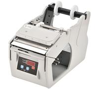 Automatic Label Dispenser Device, Sticker Separating Machine, Compatible with Label Width 5-180mm, Max Diameter 250mm, Digital Control Label Stripping Machine