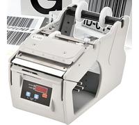 Automatic Label Dispenser - Digital Display Peeling Machine for 5-100mm Labels Width, Electric Auto Label Separation Device