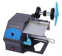 Automatic Label Dispenser for Self-Adhesive, PET, PVC Labels - Adjustable Peel Speed for Various Applications