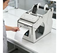 Automatic Label Dispenser with Digital Control for Efficient Sticker Separation