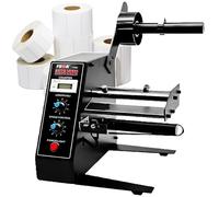 Automatic Label Dispenser with Fiberoptic Sensor and Digital Counter for Efficient Label Application