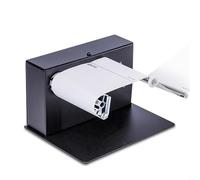 Automatic Label Rewinder, 100mm Automatic Label Speed Adjustable Automatic Label Dispenser, Two-Way Rewinding and Synchronized with Printer, for Bar Code Tags